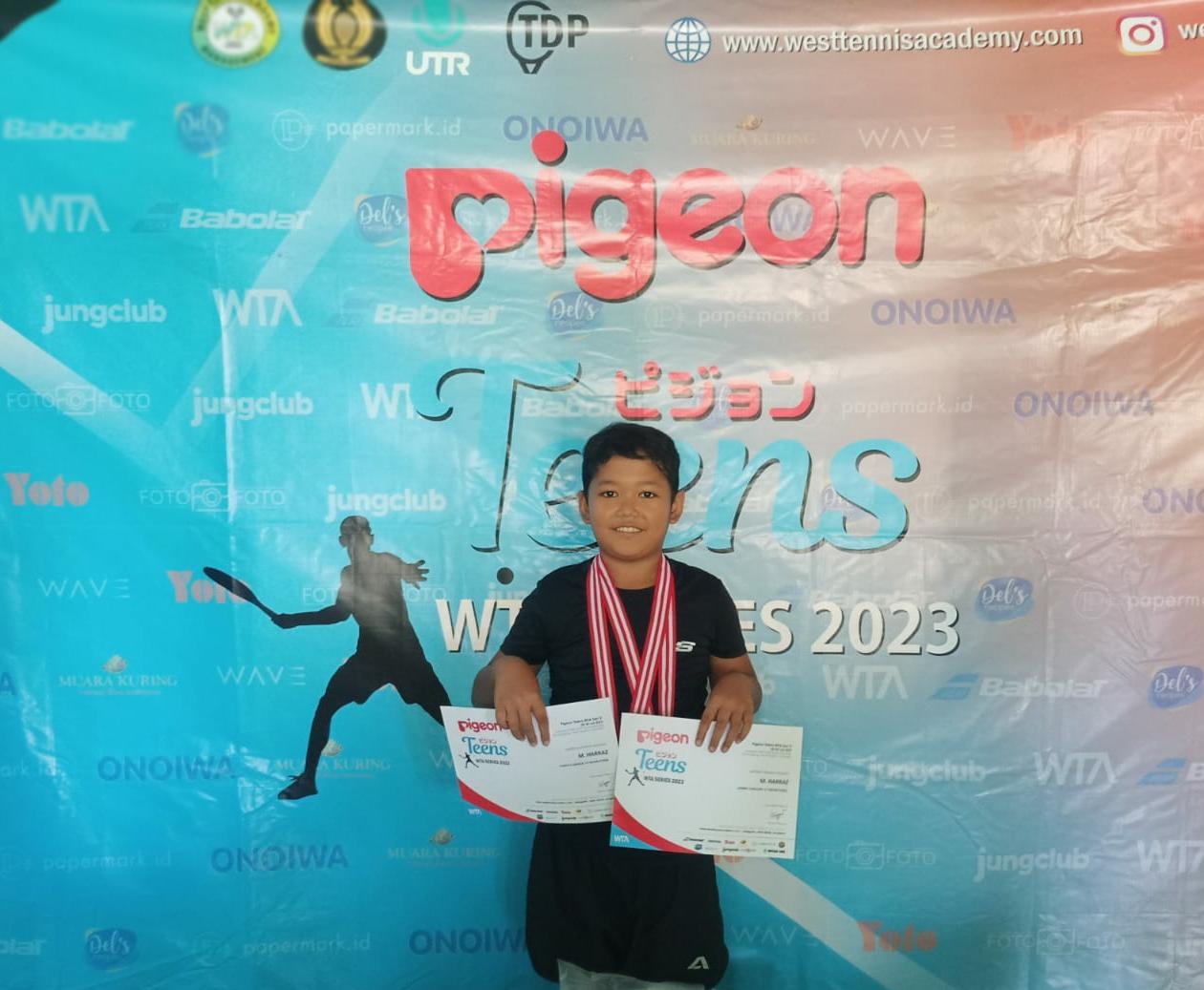 Muhammad Harraz Amsyar Nugroho Raih Juara Satu Pigeon Teens 2023 